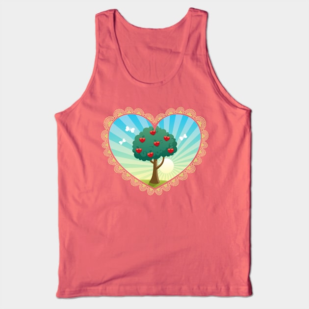 Love Tree Tank Top by Malchev